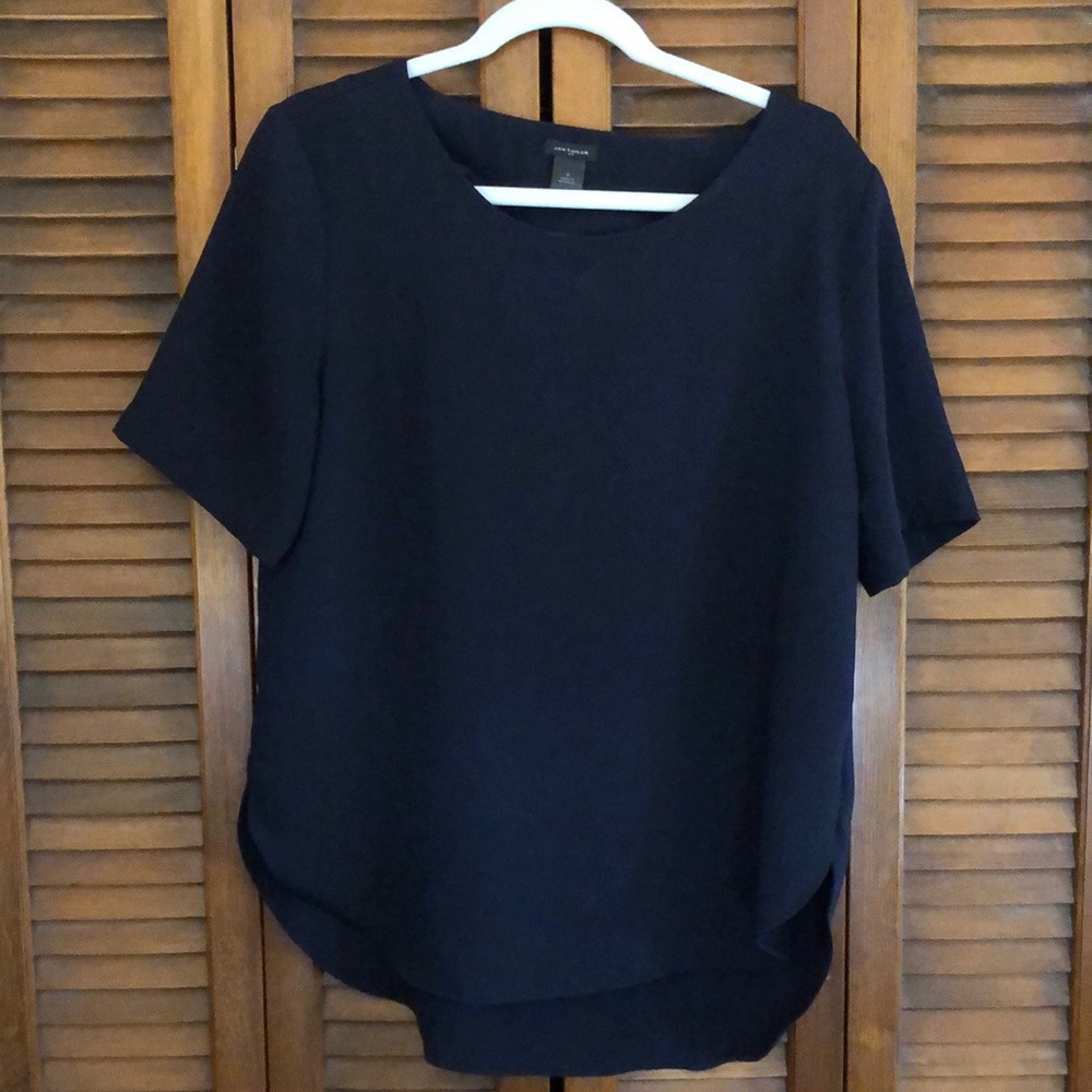 Ann Taylor Navy Tunic